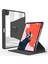 iPad Pro 12.9 2021 (5.nesil) Kılıf Htstore Nayn Dönebilen Standlı Kılıf-Siyah 1