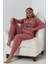 Fwn 5014 Peluş Welsoft Polar Kışlık Yumoş Kadın Pijama Takımı 4
