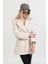 Kaşe Oversize Kısa Kaban, Kısa Krem Ceket, Blazer Kalın Ceket, 3