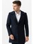 Bolzano 4019 Geniş Yaka Slim Fit Yünlü Kemerli Kaban Laci 1