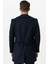 Bolzano 4019 Geniş Yaka Slim Fit Yünlü Kemerli Kaban Çizgili Laci 4