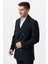 Trento K290 Kruvaze Yaka Slim Fit Pamuklu Kaban Laci 3