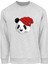 Oversize Şapkalı Panda Baskılı Çocuk Sweatshirt 5