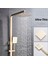 Banyo Bataryası Duş Seti Mat Gold Özel Seri Yeni Model 4