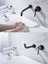 Banyo Lavabo Bataryası Ankastre Siyah Set Yeni Sıva Altı Dahil 2