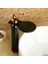 Banyo Çanak Lavabo Bataryası Siyah/rose Şelale Yeni Model 1