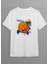 Basketbol Topu Baskılı Unisex T-Shirt H06 1