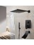 Banyo Bataryası Ankastre Duş Seti Mat Siyah 30 x 30 Cm Tepe Duş Yeni Şelale Ürün 2