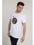 Erkek Bisiklet Yaka Baskılı T-Shirt 21Y-3400744-01 Beyaz 2