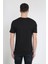 Erkek Kısa Kollu Oval Kesim Cepli T-Shirt 20Y-3400728-01 Siyah 3
