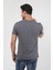 Erkek Baskılı Trend T-Shirt 20K-3400625-1 Antrasit 4