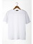 Erkek Bisiklet Yaka Oversize Rahat Kalıp Basic T-Shirt 22Y-3400761-1 Beyaz 1