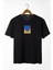 Unisex Siyah Bisiklet Yaka Önü Ducks Baskılı Oversize T-Shirt 22Y-3400762-66 1
