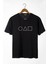 Erkek Siyah Önü Squid Game Baskılı Bisiklet Yaka Oversize T-Shirt 22Y-3400762-57 1