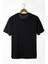 Erkek Siyah Önü Atatürk Imza Baskılı Bisiklet Yaka Oversize T-Shirt 22Y-3400762-55 2
