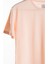 Erkek Somon Bisiklet Yaka Oversize Rahat Kalıp Basic T-Shirt 22Y-3400761-EK1 2