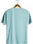 Erkek Nil Yeşili Bisiklet Yaka Oversize Rahat Kalıp Basic T-Shirt 22Y-3400761-EK1 3
