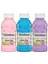 Childgen Süper Yıkanabilir 3'lü Parmak Boya Pastel Set (3X350ML) (Pembe-Mavi-Mor) 1