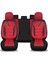 K2 - Isuzu D-Max ile Uyumlu Koltuk Kılıfı, Tam Takım/tay Tüyü/kırmızı-Siyah 1