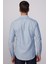 Slim Fit Uzun Kol Çizgili Yaka Düğmeli Erkek Gömlek 5