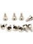 10 Adet Metal Direksiyon Vidası M3X4.1 7263 -10 DBX10 10421-S 9102 1/10 Rc Araba Yedek Parça Aksesuarları (Yurt Dışından) 2