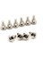 10 Adet Metal Direksiyon Vidası M3X4.1 7263 -10 DBX10 10421-S 9102 1/10 Rc Araba Yedek Parça Aksesuarları (Yurt Dışından) 3