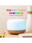 500 ml Ultrasonik Hava Nemlendirici Işık Uçucu Yağ Difüzörü Ev Arıtma Anyon Mist Maker ile LED Lamba Ab Tak Sarı (Yurt Dışından) 5
