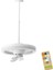 Işıklı Tavan Fanı 60W 3-Speed Soğutma Fanı Tavan Işık Uzaktan Kumanda E27 Lamba Tutucu Elektrikli Fan Lambası C (Yurt Dışından) 1