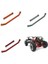 Metal Ayarlanabilir Direksiyon Bağlantı Bağlantı Çekme Çubuğu 1/12 MN128 MN86S G500 Paletli Off Road Kamyon, Gri B (Yurt Dışından) 5