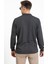Erkek Orta Yaş ve Üzeri Polo Yaka Cepli Uzun Kollu Mevsimlik Sweatshirt 1103-Füme 3