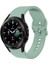 Galaxy Watch 4 Classic 42MM Krd-50 Silikon Kordon-Açık Yeşil 1