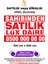 200X100 cm Sahibinden Satılık Dijital Baskı Branda - Kişiye Özel Baskılı 3