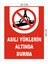 Asılı Yüklerin Altında Durma 1