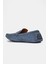 Erkek Açık Mavi Nubuk Loafer 2