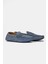 Erkek Açık Mavi Nubuk Loafer 3