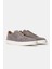 Erkek Gri Bağcıksız Süet Sneaker 2