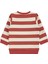 Erkek Bebek Sweatshirt 6-18 Ay Kiremit 2