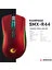 SMX-R44 Makrolu 6400DPI RGB Ledli Oyuncu Mouse - Kırmızı 2