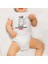 Özel Tasarım Sen Benim Süper Kahramanımsın Baba Baskılı Organik Pamuk Çıtçıtlı Kısa Kollu Body 3