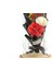 Fanus Gül 28/14CM Cam Fanus LED Işıklı Hediyelik 3