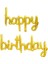 Happy Birthday El Yazısı Doğum Günü Balon Set 1