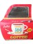 Dekoratif Coffee Temalı Kırmızı Araba Kapısı Ayna Hediyelik 1