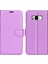 Samsung Galaxy S8 Litchi Için Folio Flip Cüzdan Stand Tasarım - Mor (Yurt Dışından) 1