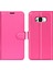 Samsung Galaxy S8 Litchi Için Folio Flip Cüzdan Stand Tasarımı ile Deri Deri Stand Kılıfı - Rose (Yurt Dışından) 1