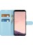 Samsung Galaxy S8 Litchi Için Folio Flip Cüzdan Stand Tasarımı ile Deri Deri Stand Kılıfı - Bebek Mavisi (Yurt Dışından) 2