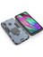 Samsung Galaxy A40 Için Serin Koruyucu Yüzük Tutucu Kickstand Pc Tpu Hibrid Kılıf - Mavi (Yurt Dışından) 3