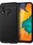Samsung Galaxy A40 Için Karbon Fiber Doku Fırçalanmış Tpu Kasası - Siyah (Yurt Dışından) 1