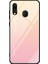 Samsung Galaxy M20 Için Çizilmeye Dayanıklı Temperli Cam Tpu+Pc Gradyan Kasa - Altın/pembe (Yurt Dışından) 1