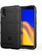 Samsung Galaxy M10/A10 Için Engebeli Square Doku Anti -Shock Tpu Telefon Kapağı - Siyah (Yurt Dışından) 1