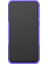 Samsung Galaxy M20 Için Kickstand ile 2'si 1 Arada Lastik Deseni Pc+Tpu Hibrid Cep Telefon Kılıfı-Mor (Yurt Dışından) 4